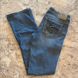 Silver jeans size 28